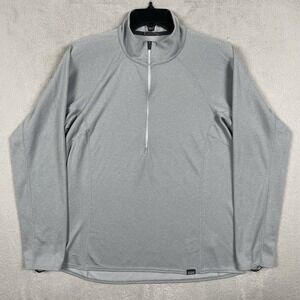 Patagonia Gray Quarter-Zip Sweatshirt